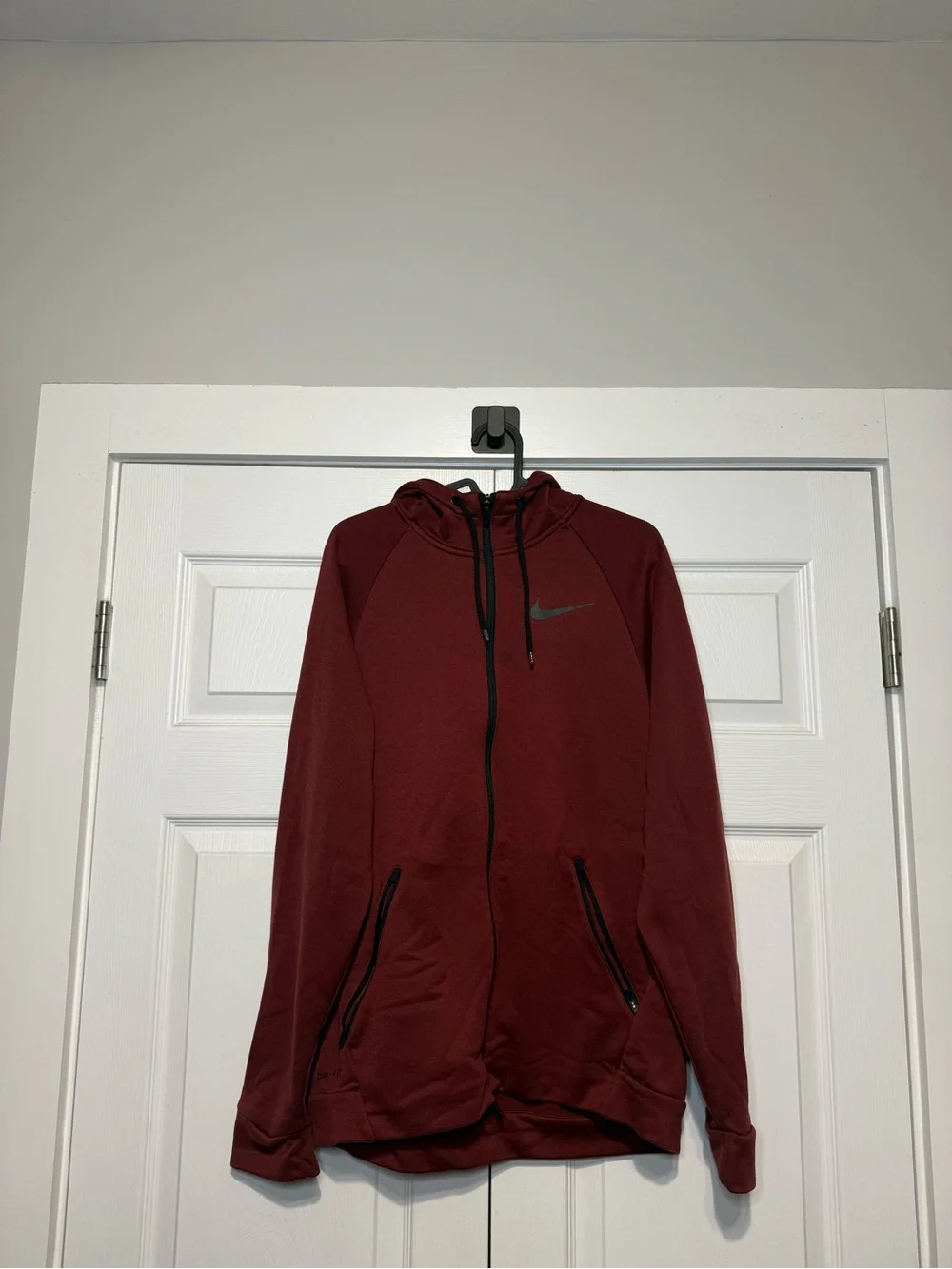 Nike Men's Burgundy Red Tech Fleece Jacket